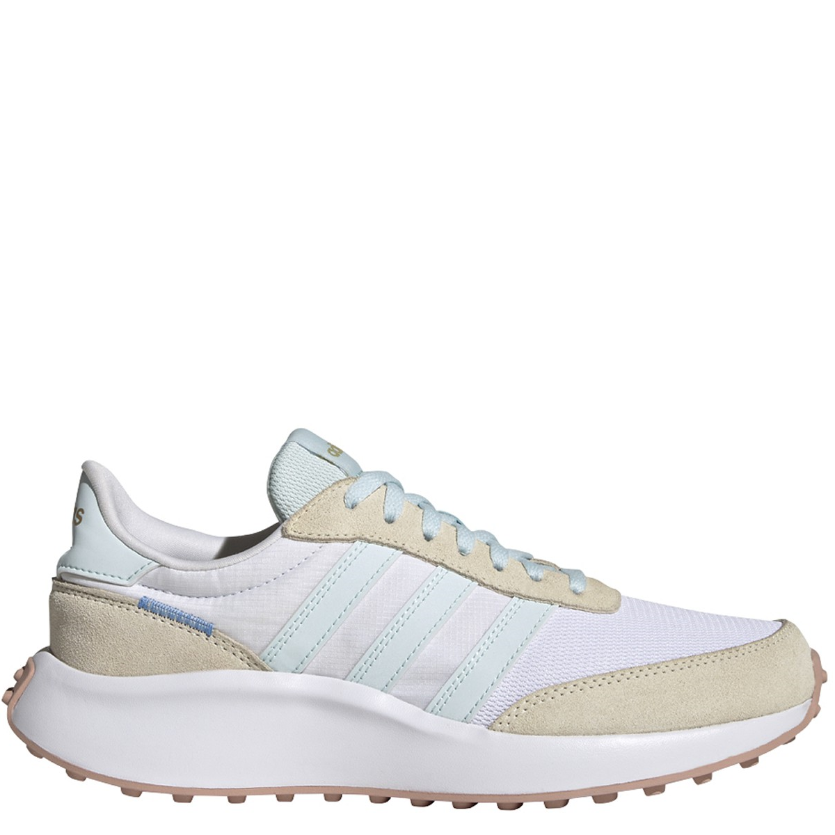 Adidas Run 70s Shoe Women s White Almost Blue Off White 9 Regular