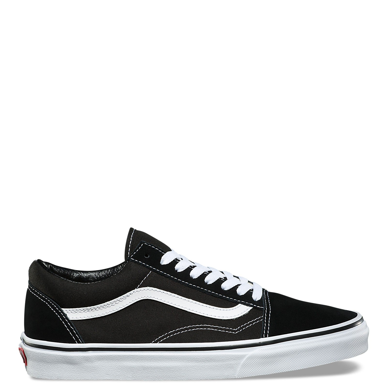 Vans old skool sneakers in off white with gray side stripe