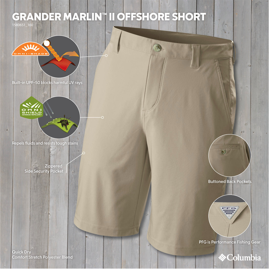 Columbia grander marlin ii on sale shorts